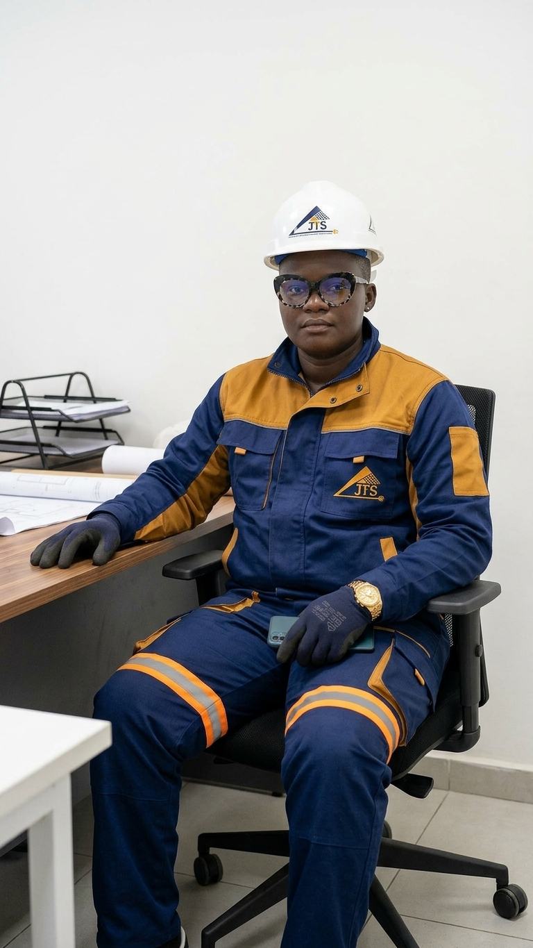 MEDEGNON Gloria Thérèse, Électricienne bâtiment et industrielle chez JT Service